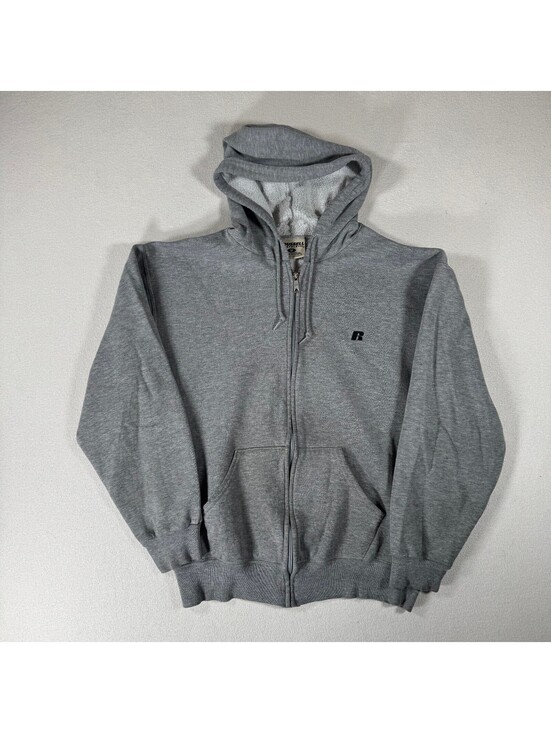Russell Athletic Other - Y2K Russel Athletic Cotton Zip Up Croppy Hoodie Sz M